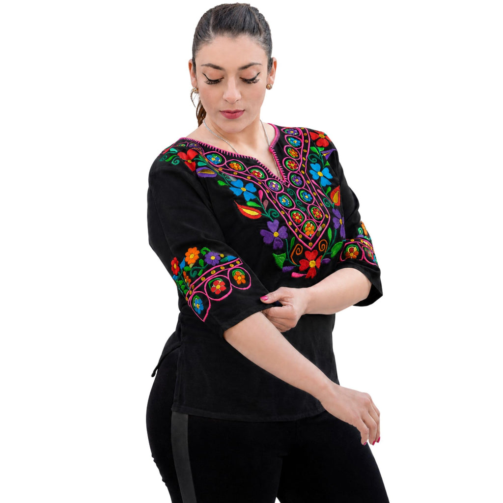 Embroidered Mexican Blouse