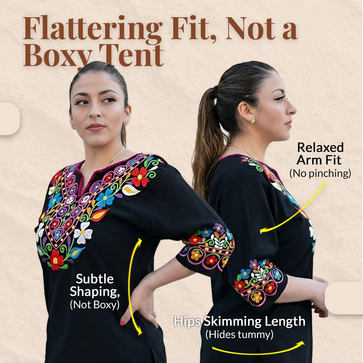Embroidered Mexican Blouse