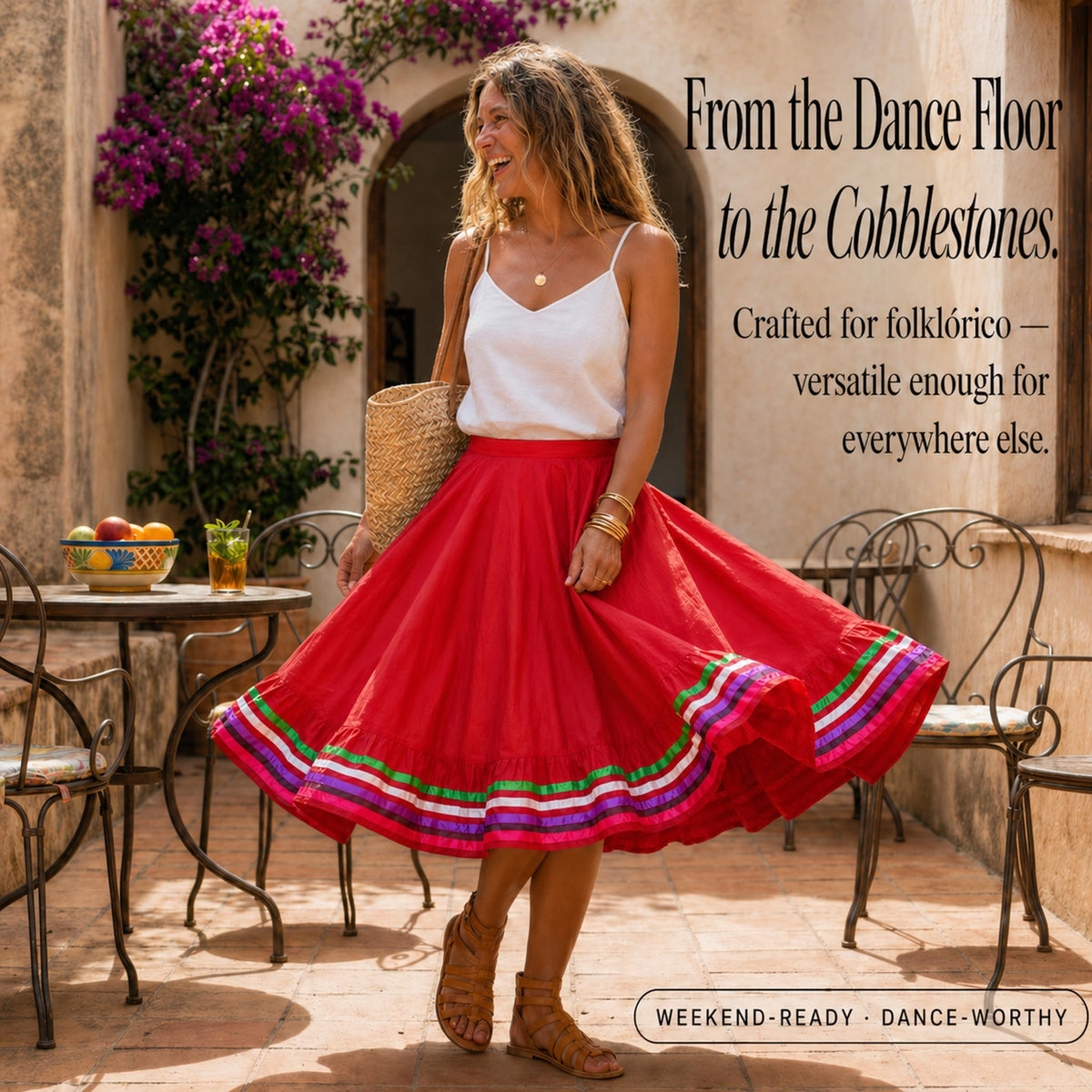 Mexican Folklórico Skirt