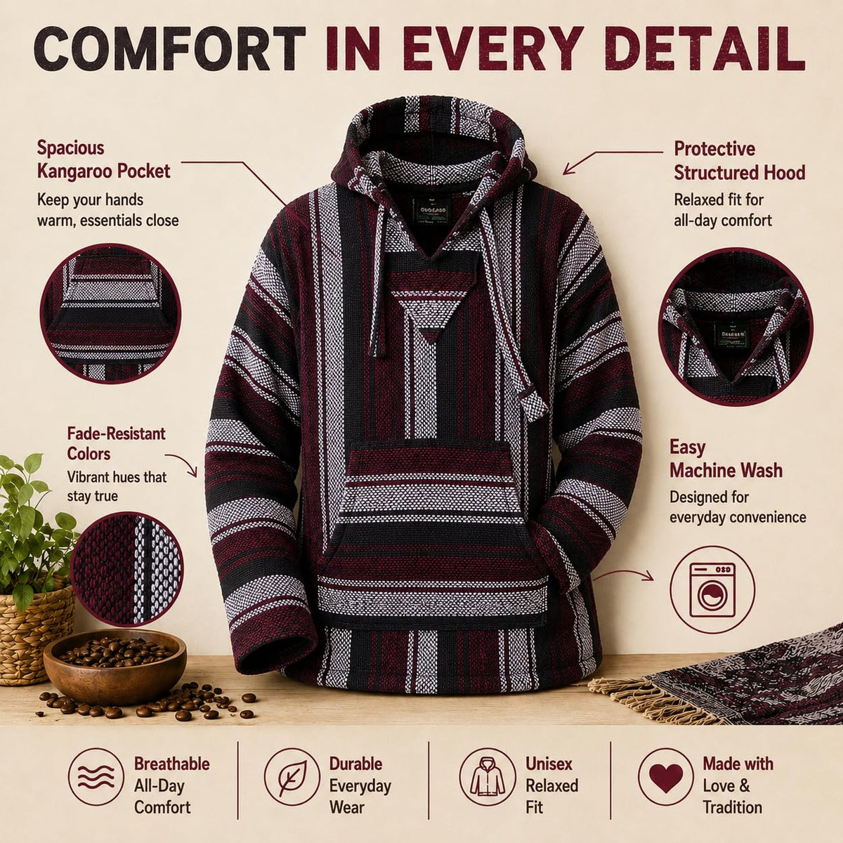 Mexican Baja Hoodie