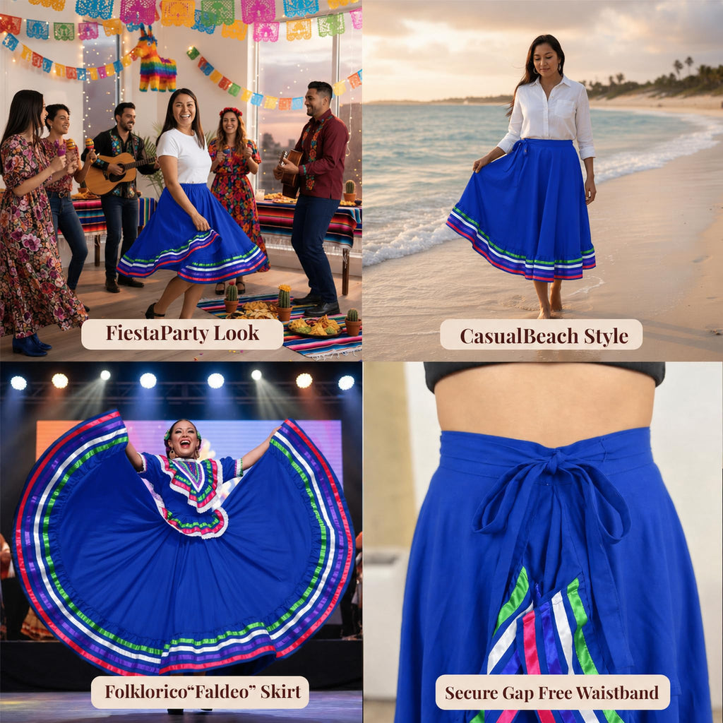Mexican Folklórico Skirt