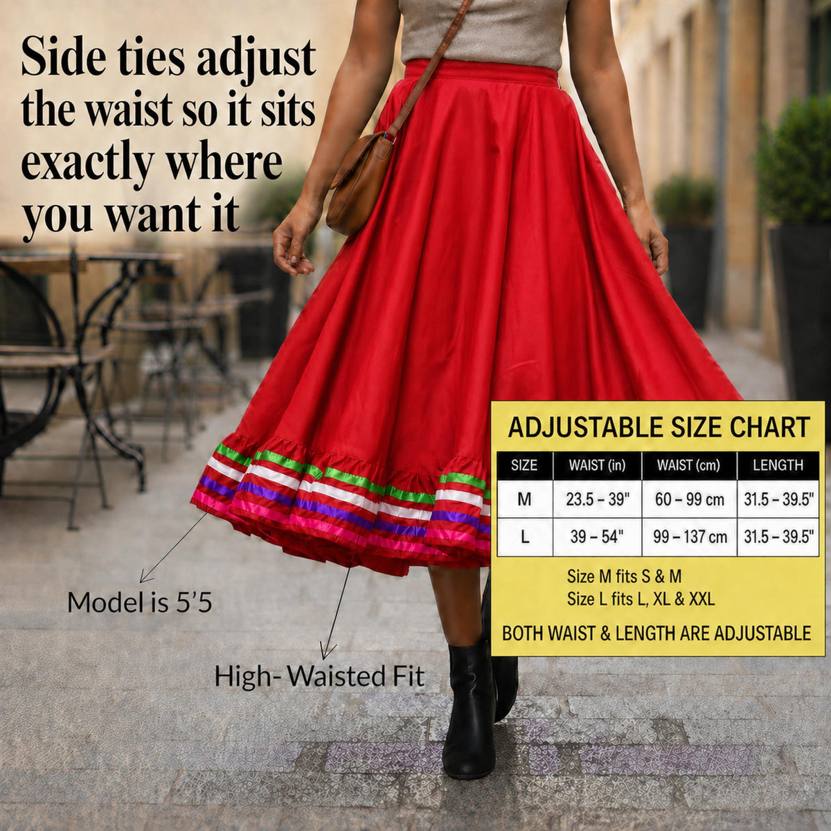 Mexican Folklórico Skirt