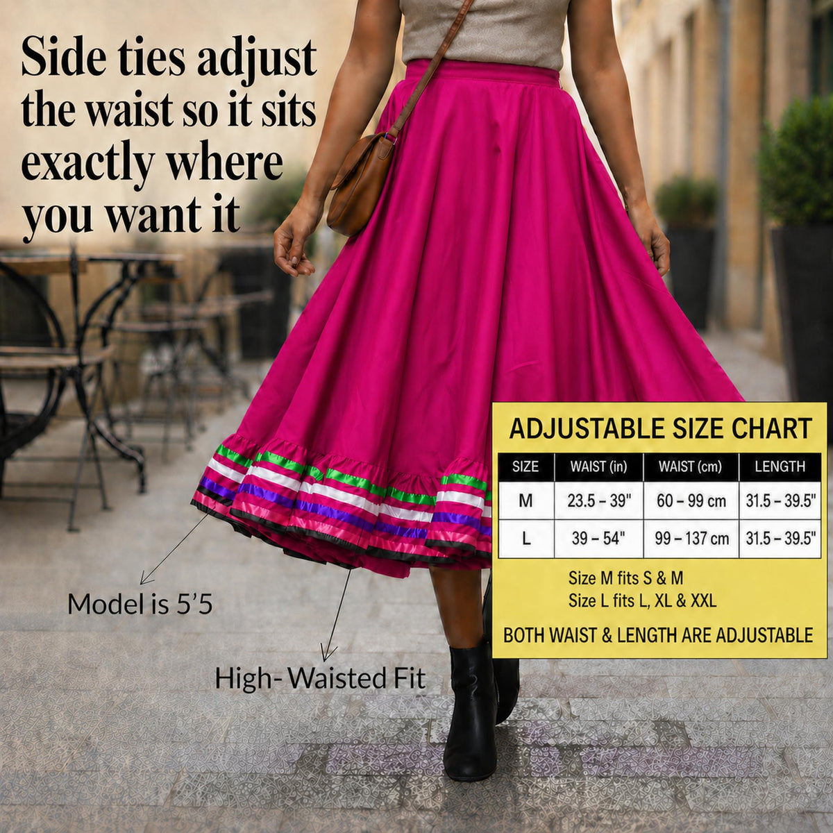 Mexican Folklórico Skirt