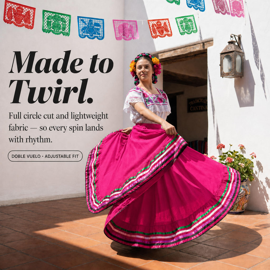 Mexican Folklórico Skirt