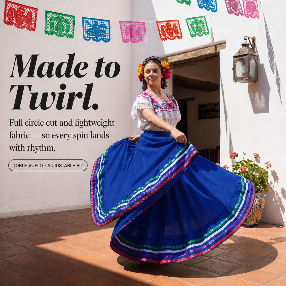 Mexican Folklórico Skirt