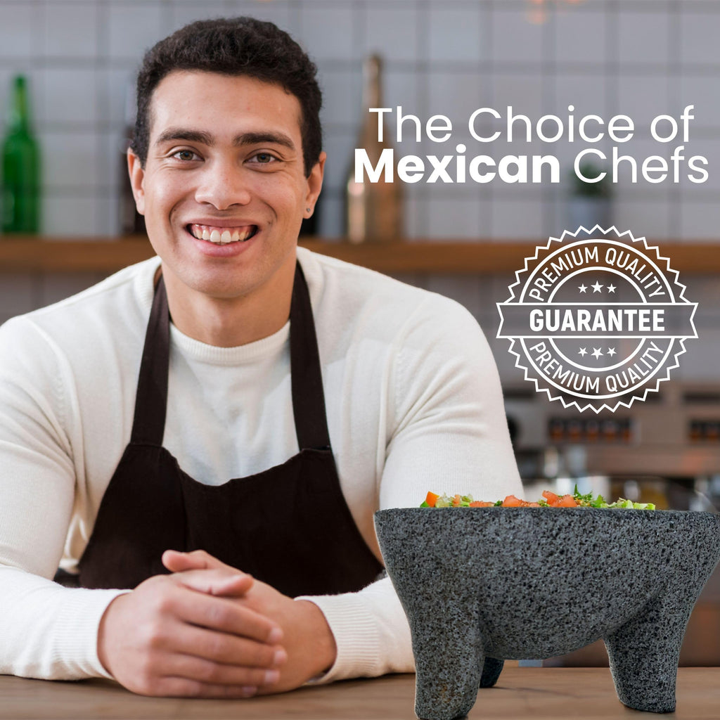 Heart Molcajete with 3 Legs