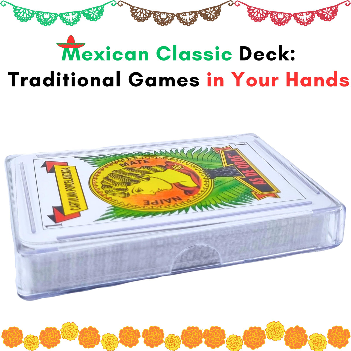 Red Spanish Playing Cards