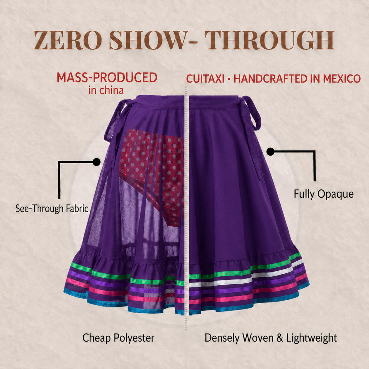 Mexican Folklórico Skirt