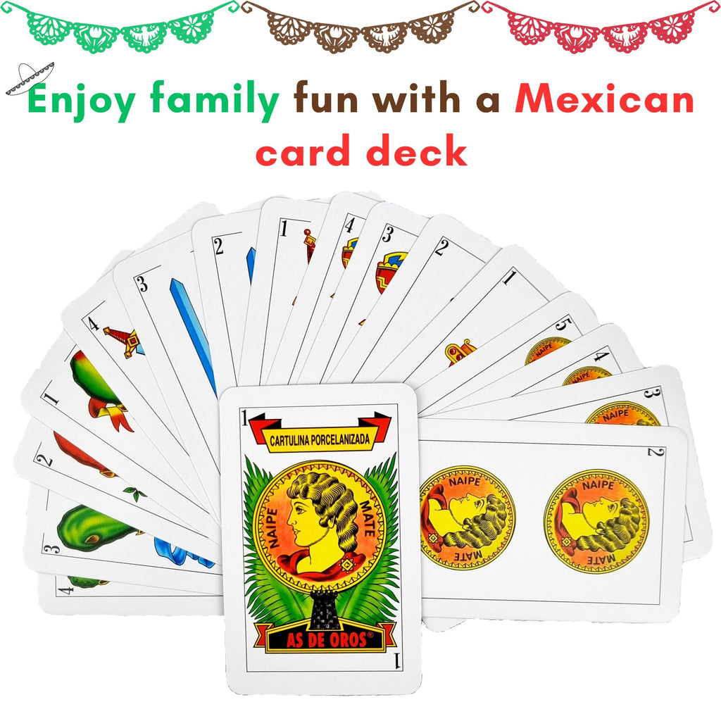 Spanish Playing Cards, Red and Blue 2 Pack
