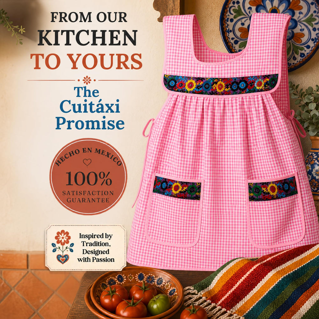 Embroidered Mexican Apron