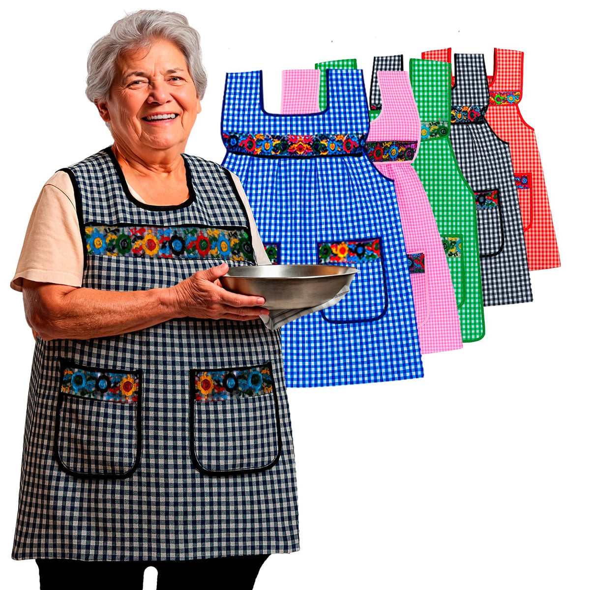 Embroidered Mexican Apron