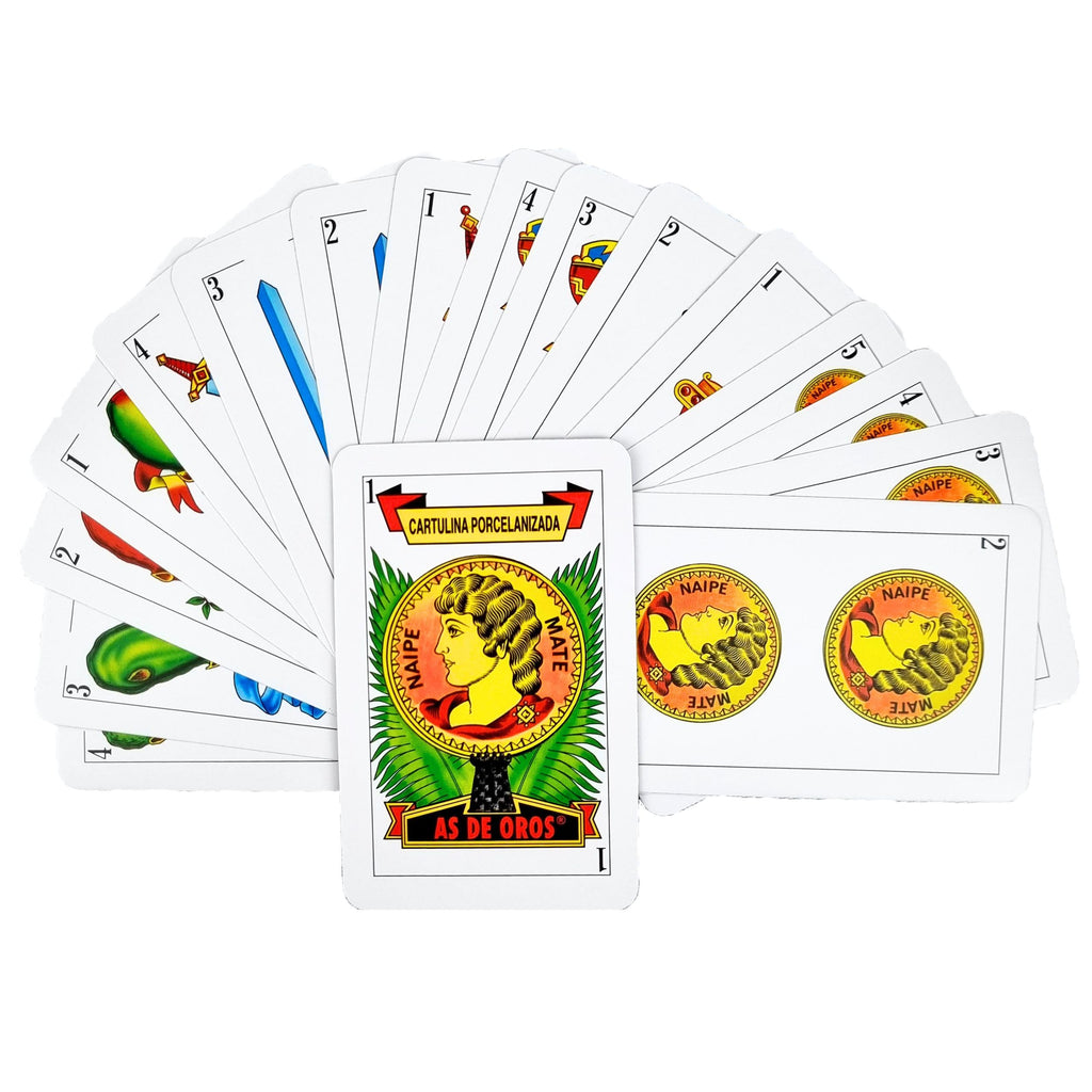 Red Spanish Playing Cards