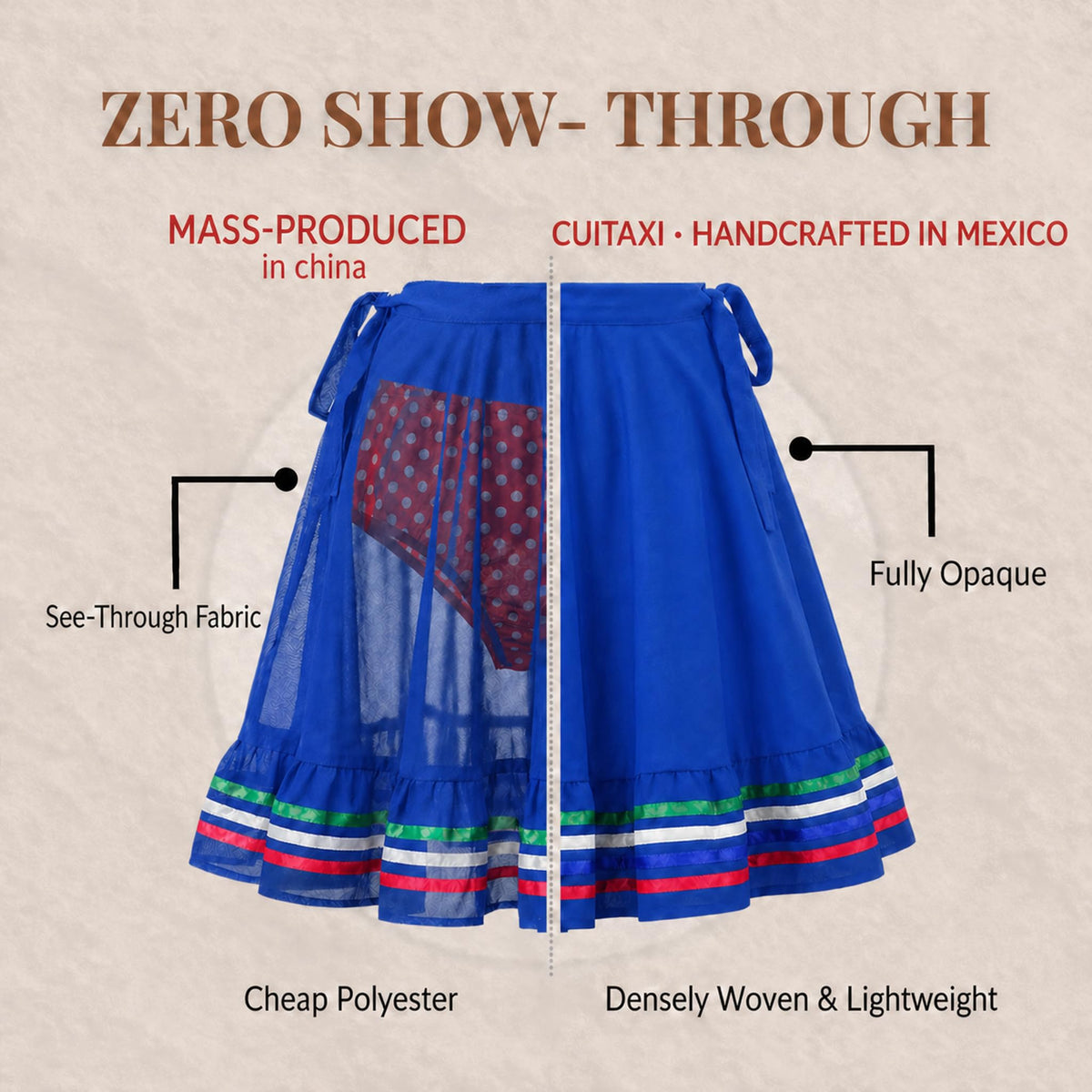 Mexican Folklórico Skirt