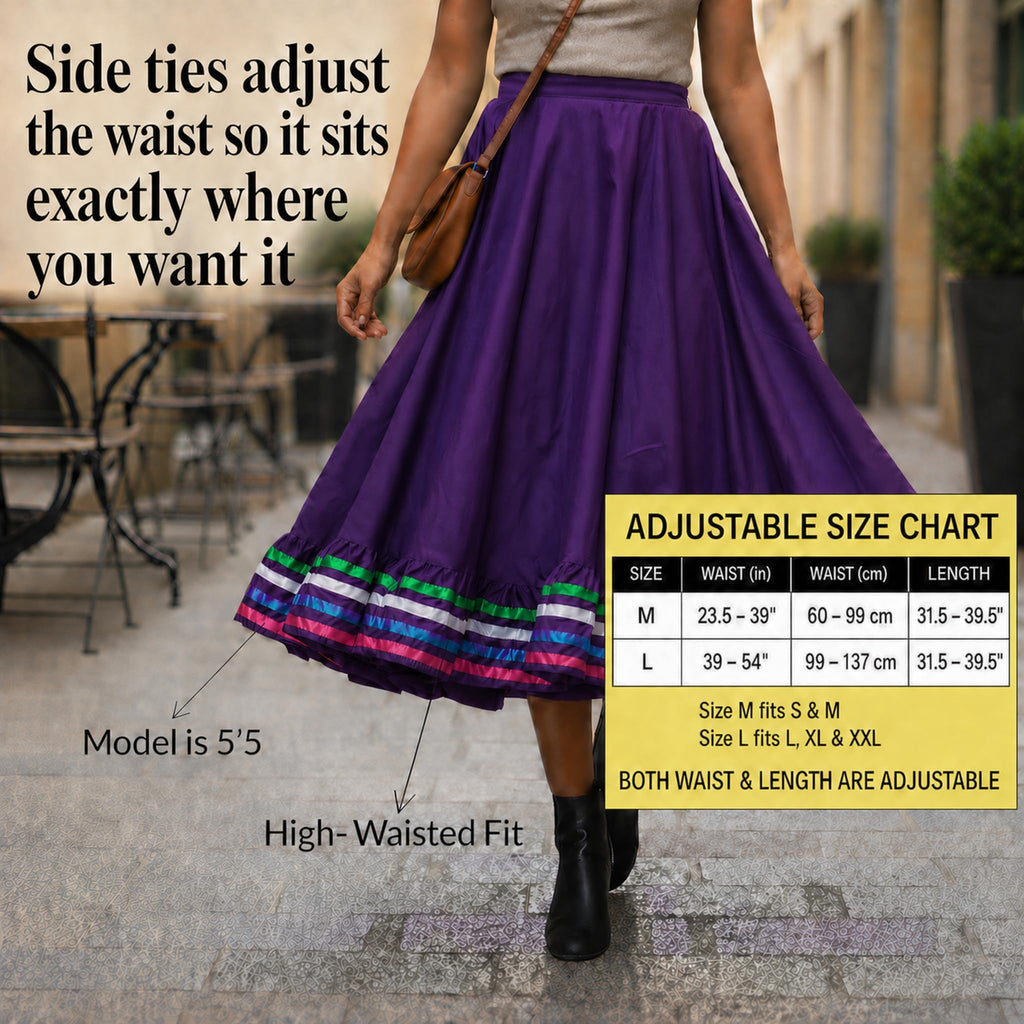 Mexican Folklórico Skirt