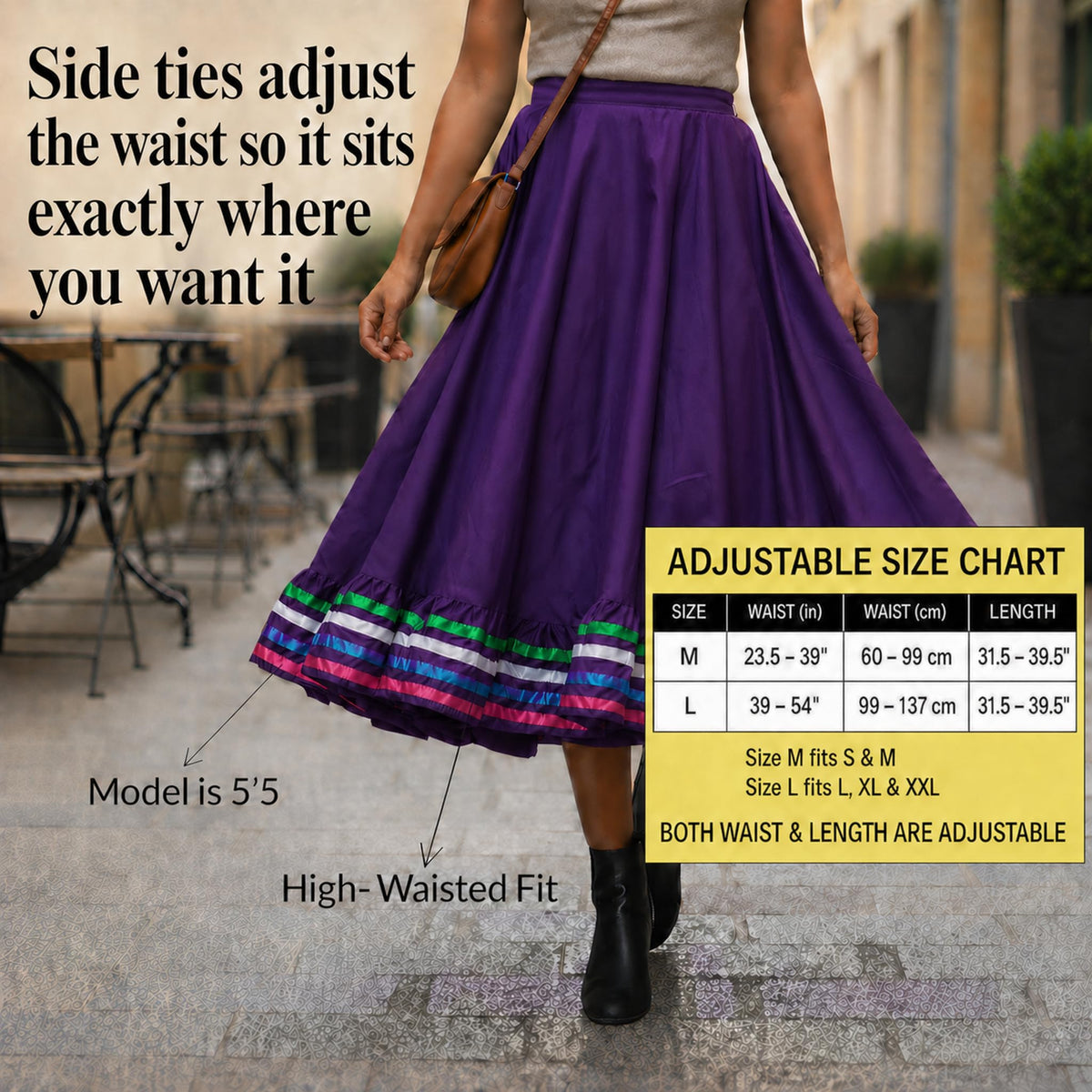 Mexican Folklórico Skirt