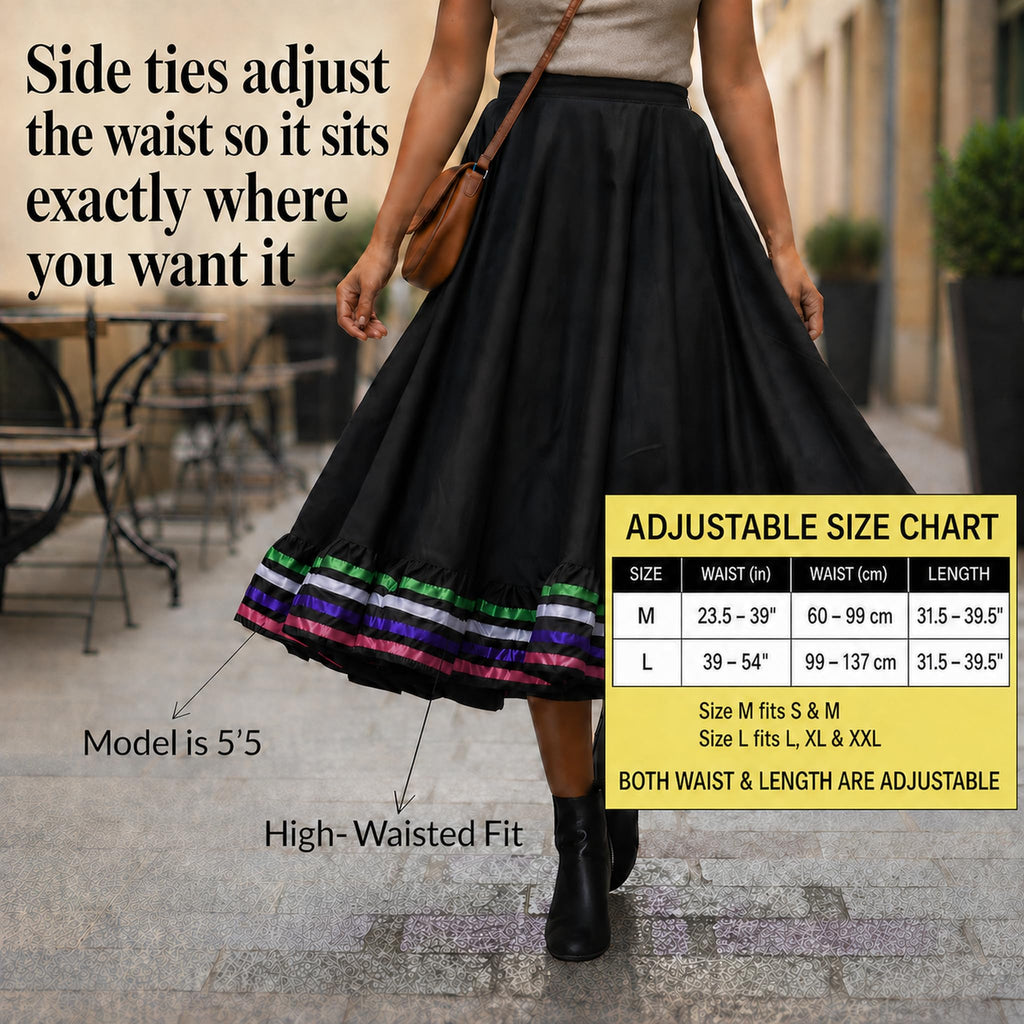 Mexican Folklórico Skirt