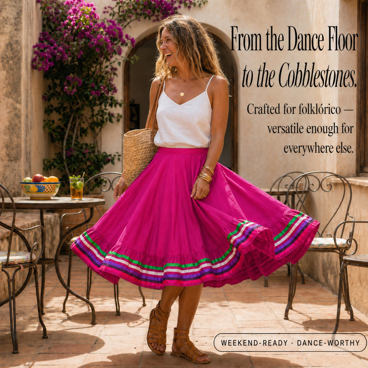 Mexican Folklórico Skirt