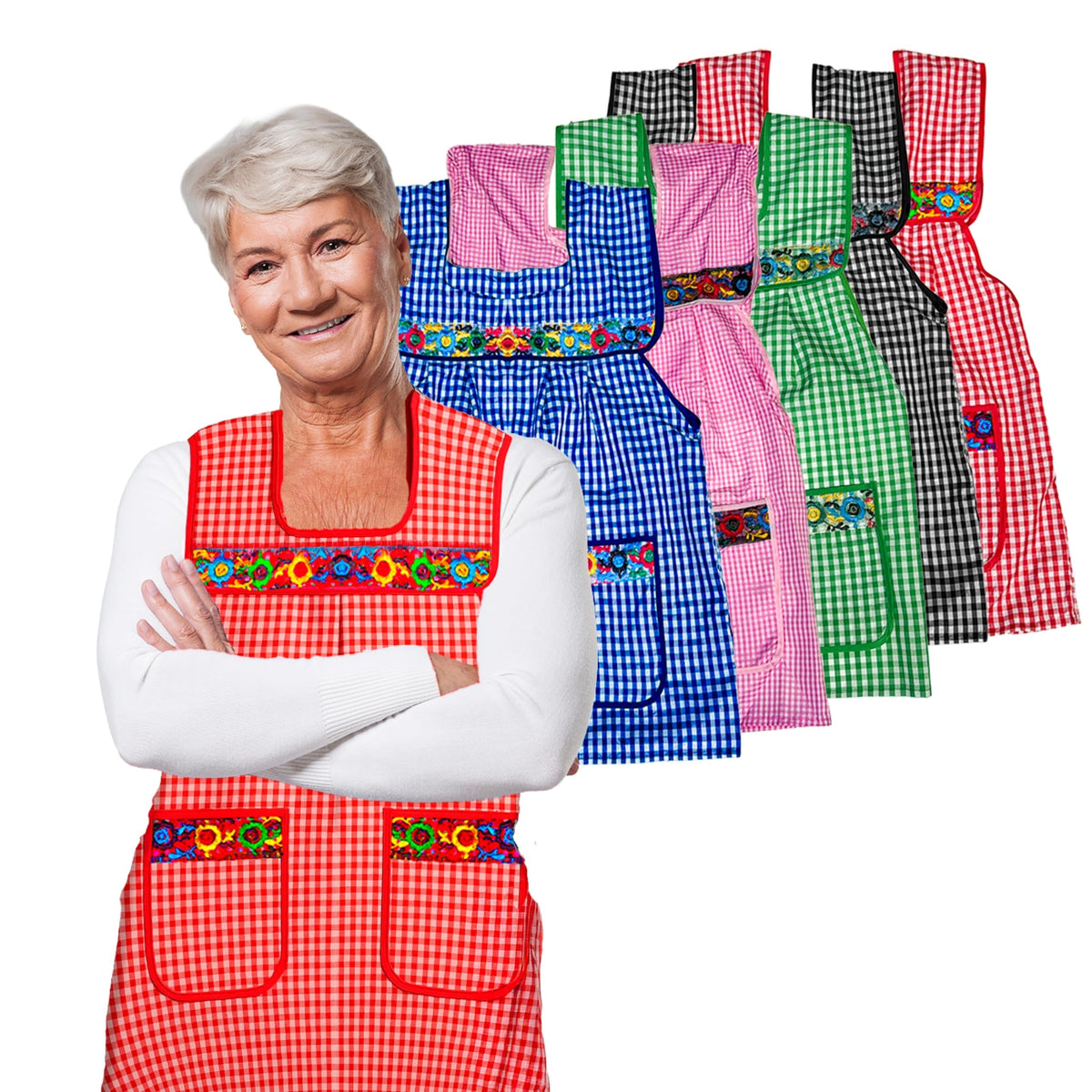 Embroidered Mexican Apron