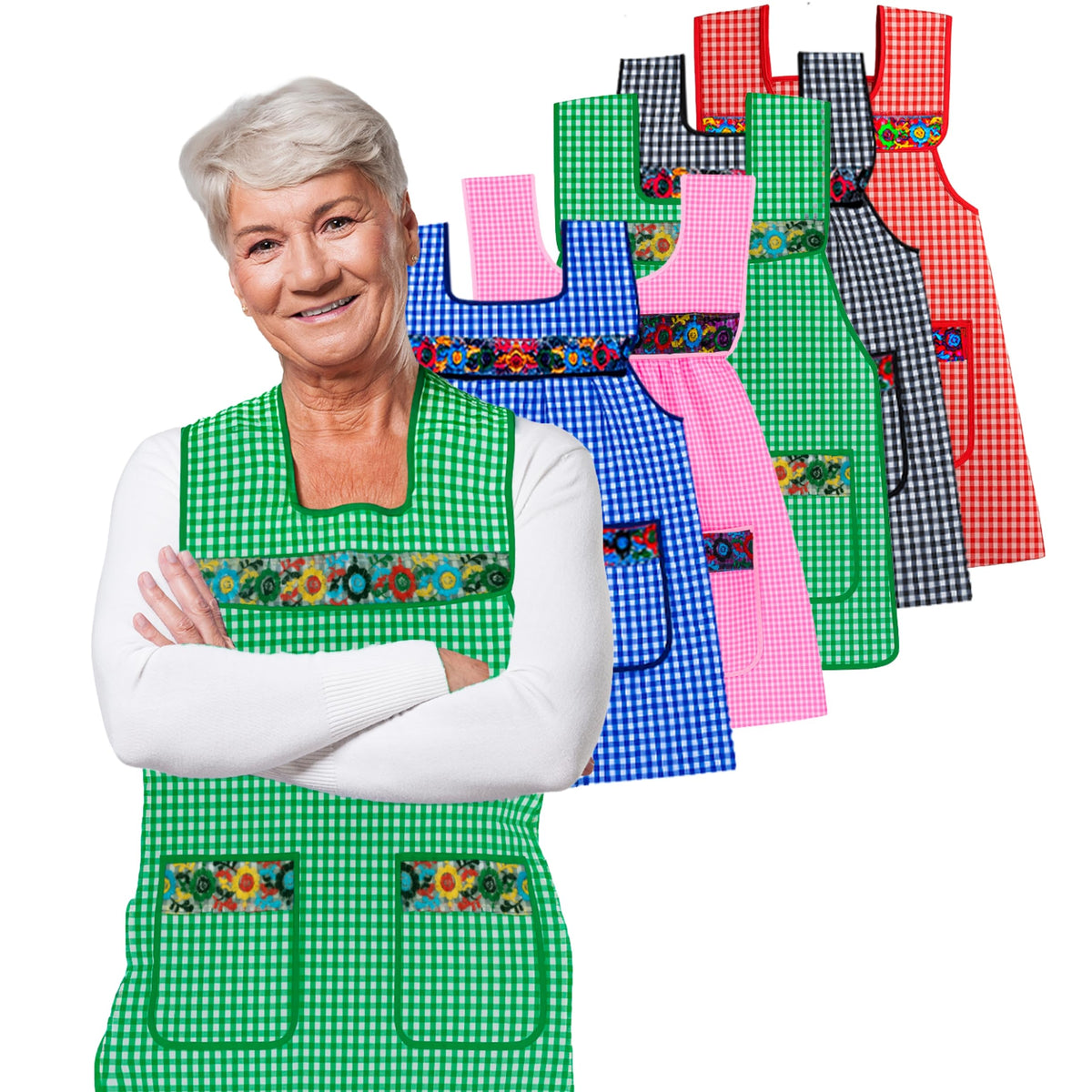 Embroidered Mexican Apron