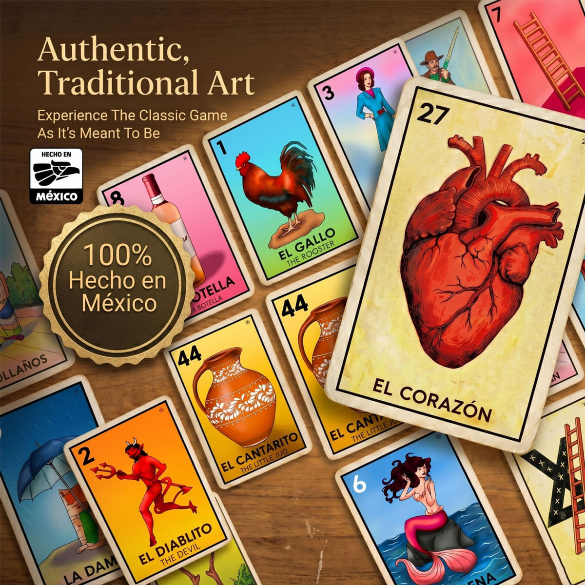 Mexican Lotería, 20 Players and Play Pesos