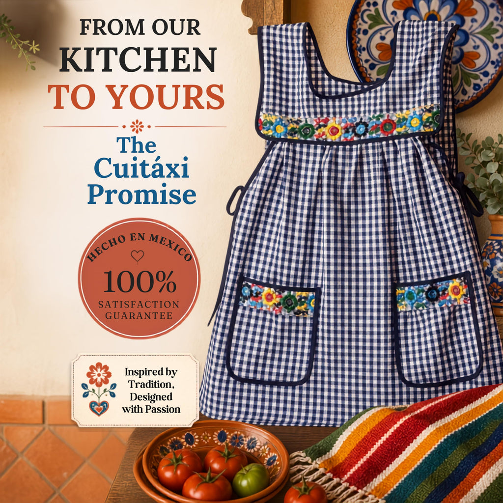 Embroidered Mexican Apron