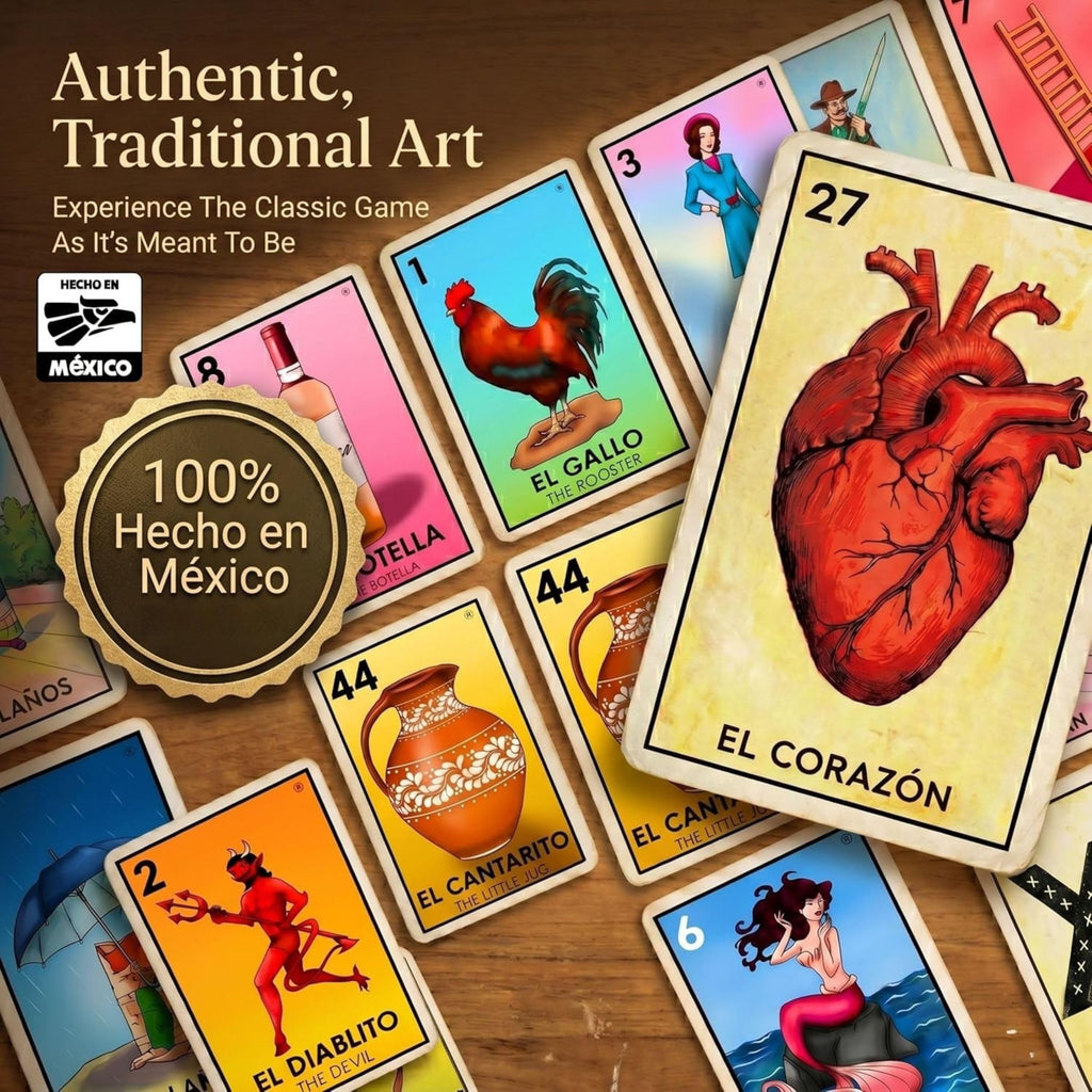 Mexican Lotería, 20 Players and 100 Chips