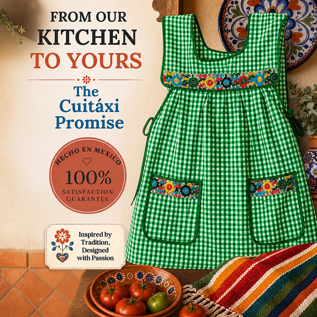Embroidered Mexican Apron