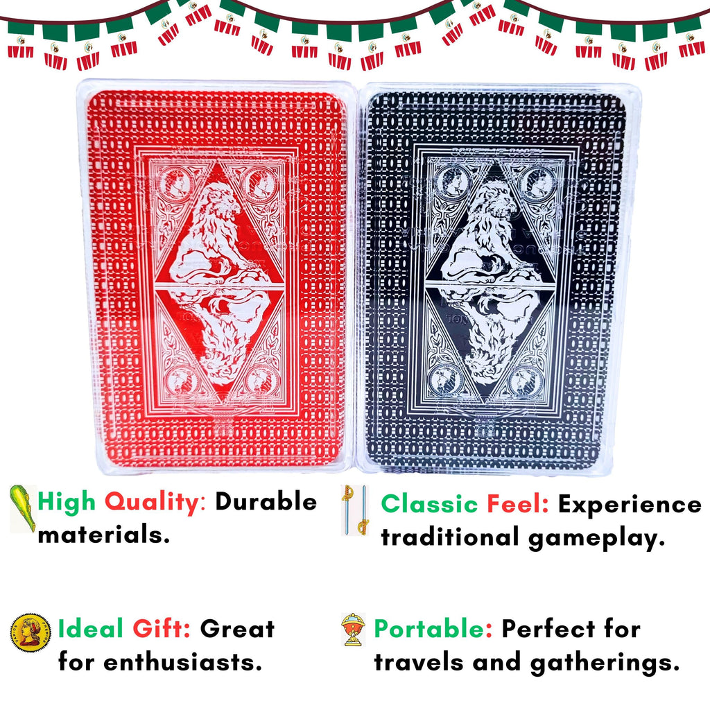 Spanish Playing Cards, Red and Blue 2 Pack