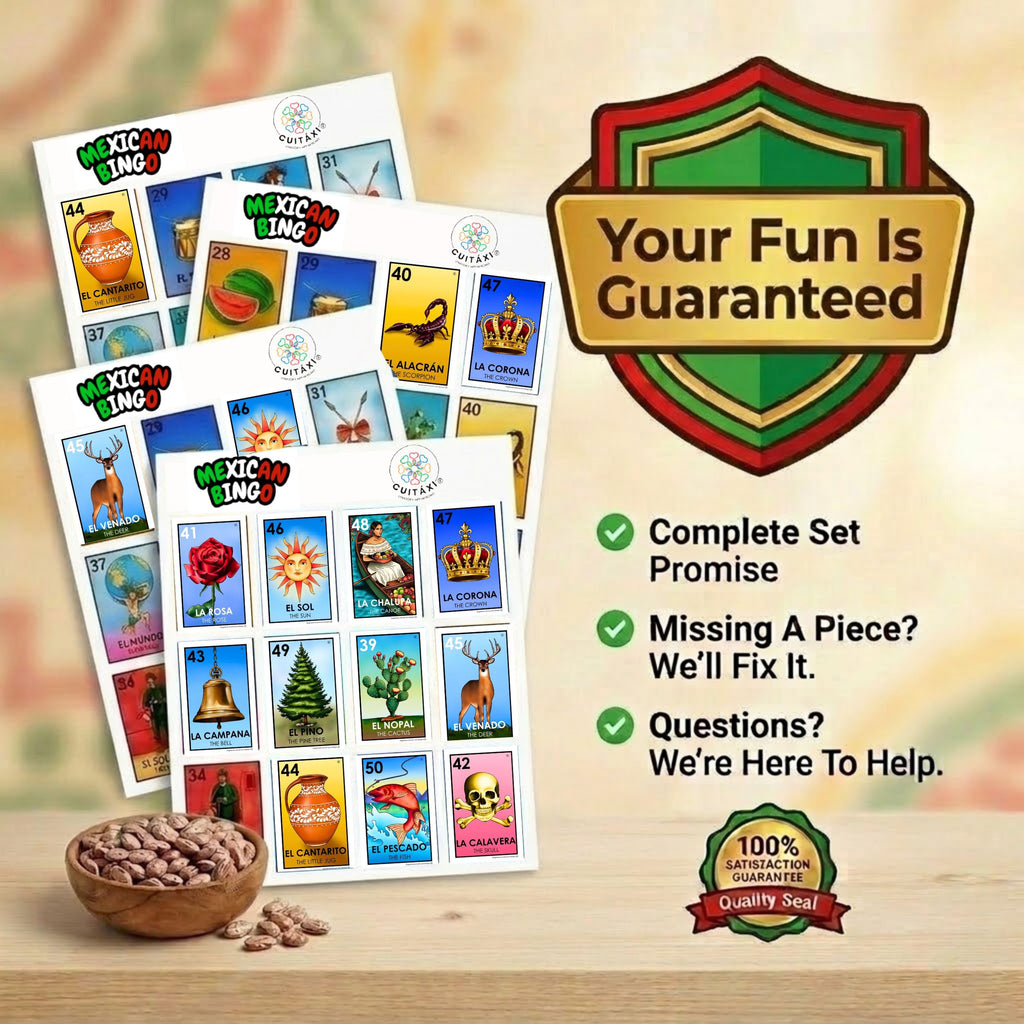 Mexican Lotería, 20 Players and 100 Chips