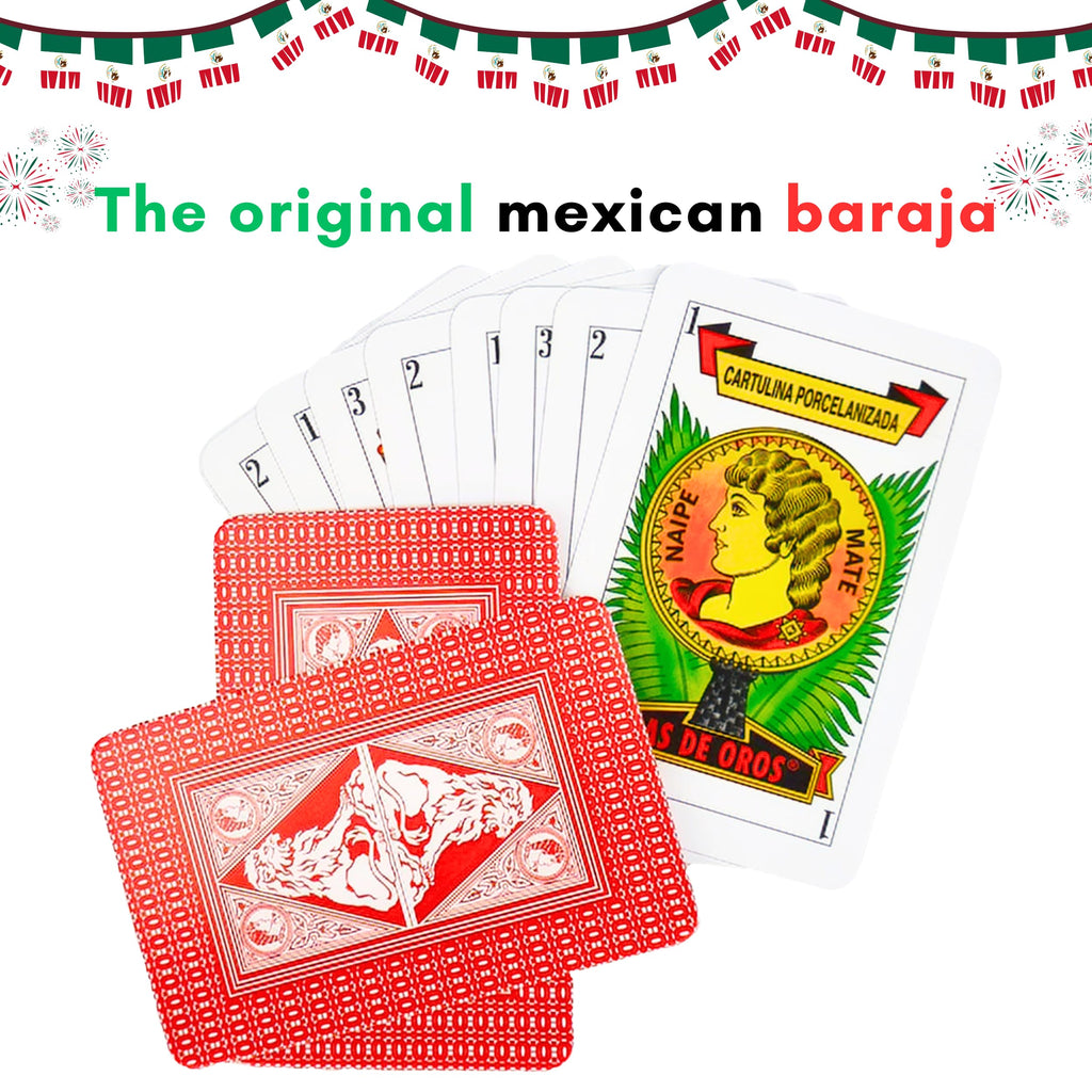 Red Spanish Playing Cards